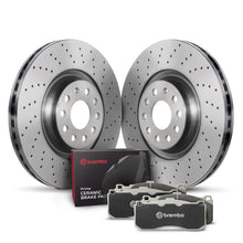 Load image into Gallery viewer, Brembo OE 02-06 Audi A4/A4 Quattro/98-04 A6/A6 Quattro Front Disc Brake Kit