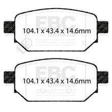 Load image into Gallery viewer, EBC 2017+ Mazda 3 2.0L Ultimax2 Rear Brake Pads