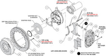 Load image into Gallery viewer, Wilwood kit rear XRS4R big ford new style 2.50 offset 14.00 rotor GT
