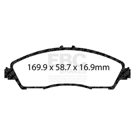 EBC 14+ Acura MDX 3.5 Ultimax2 Front Brake Pads