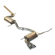 Load image into Gallery viewer, Techtonics Tuning  Stainless Steel Exhaust, 2.5" - Mk5 Rabbit 2.5 / Mk6 Golf 2.5, w/ Single Borla, Twin Tips