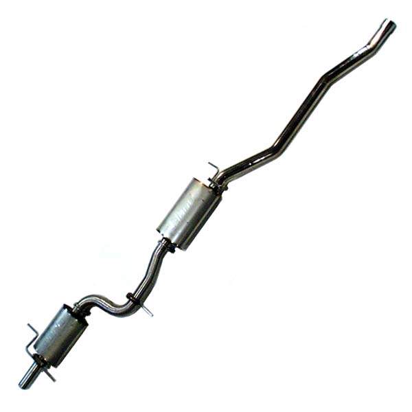 Techtonics Tuning Stainless Steel Exhaust, 2.5" - B5 A4 1.8t Quattro