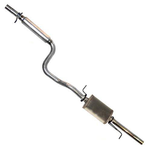 Techtonics Tuned Exhaust, Mk4 Jetta 2.0 8v, 2.25" Aluminized