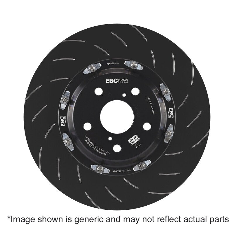 EBC Racing 03-12 Aston Martin DB9 330mm 2 Piece SG Racing Front/Rear Rotors