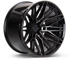 Load image into Gallery viewer, Vossen HF6-5 22x12 - 6x139.7 - ET-44 - Ultra Deep Face - 106.1 - Tinted Gloss Black Wheel
