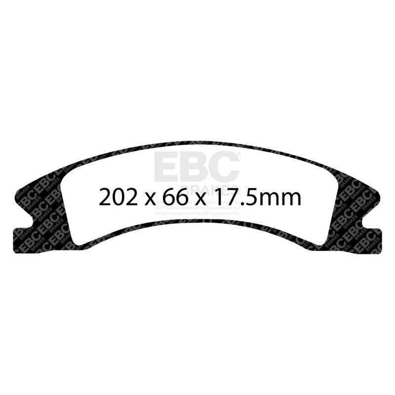 EBC 15+ Cadillac Escalade Ext/Esv 6.2 2WD Ultimax2 Front Brake Pads
