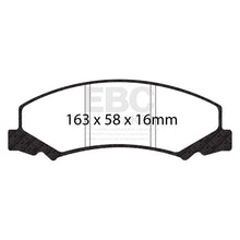 Load image into Gallery viewer, EBC 08-09 Buick Allure (Canada) 5.3 Redstuff Front Brake Pads