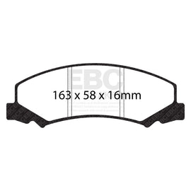 EBC 08-09 Buick Allure (Canada) 5.3 Ultimax2 Front Brake Pads