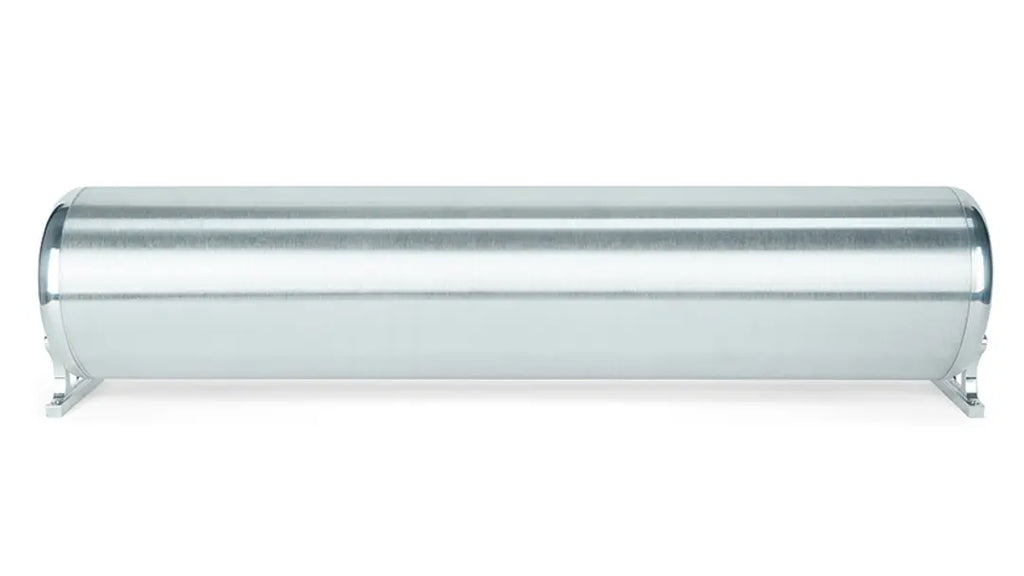 Air Lift Performance 28" FLO Tank w/ Viair 444c Compressor, 1/4" & 3/8" fittings and tank mounting hardware