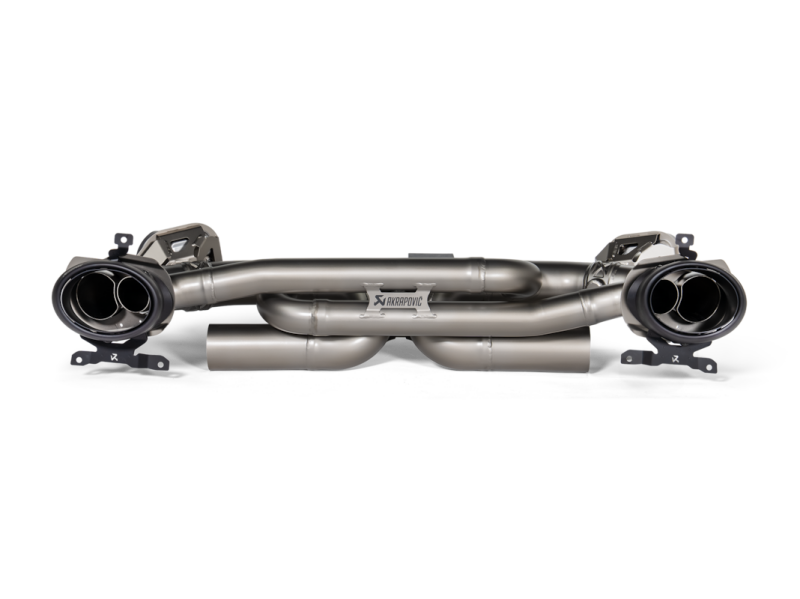 Akrapovic Porsche 911 Carrera /S/4/4S/GTS/Cabriolet/Targa/Dakar (992) Slip-On Line Titanium Exhaust