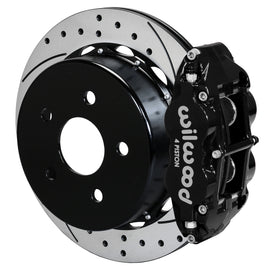 Wilwood 18-21 Jeep Wrangler Narrow Superlite 4R Rear Brake Kit SRP 13.50in Rotor w/Lines - Black