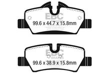 Load image into Gallery viewer, EBC 14+ Mini Hardtop 1.5 Turbo Cooper Ultimax2 Rear Brake Pads