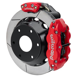 Wilwood kit rear EPB FNSL4R big ford new style 2.50 offset 12.88 rotor GT 6 lug red