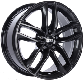 BBS SX 18x8 5x120 ET30 Crystal Black Wheel -72.5mm