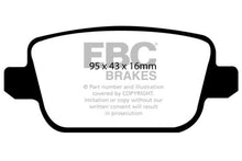 Load image into Gallery viewer, EBC 07-12 Land Rover LR2 3.2 Greenstuff Rear Brake Pads