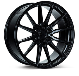 Vossen HF6-1 22x9.5 / 6x139.7 / ET30 / Deep / 95.1 CB - Gloss Black Wheel