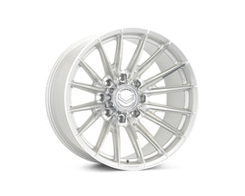 Vossen HFX-2 24x11 - 8x170 - ET0 - Deep Face - 125.1 - Silver Polished Wheel