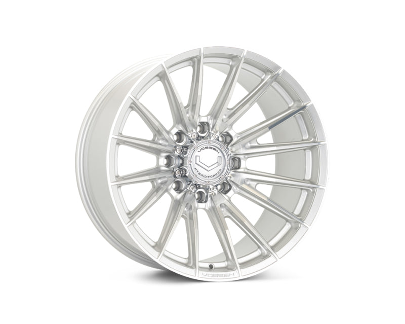 Vossen HFX-2 24x12 - 8x180 - ET44 - Ultra Deep Face - 124.3 - Silver Polished Wheel