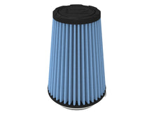 Load image into Gallery viewer, aFe POWER Universal Clamp-On Air Filter w/ D2 Dura-Dry Media 3-5/16in F x 5in B x 3-1/2in T x 7in H