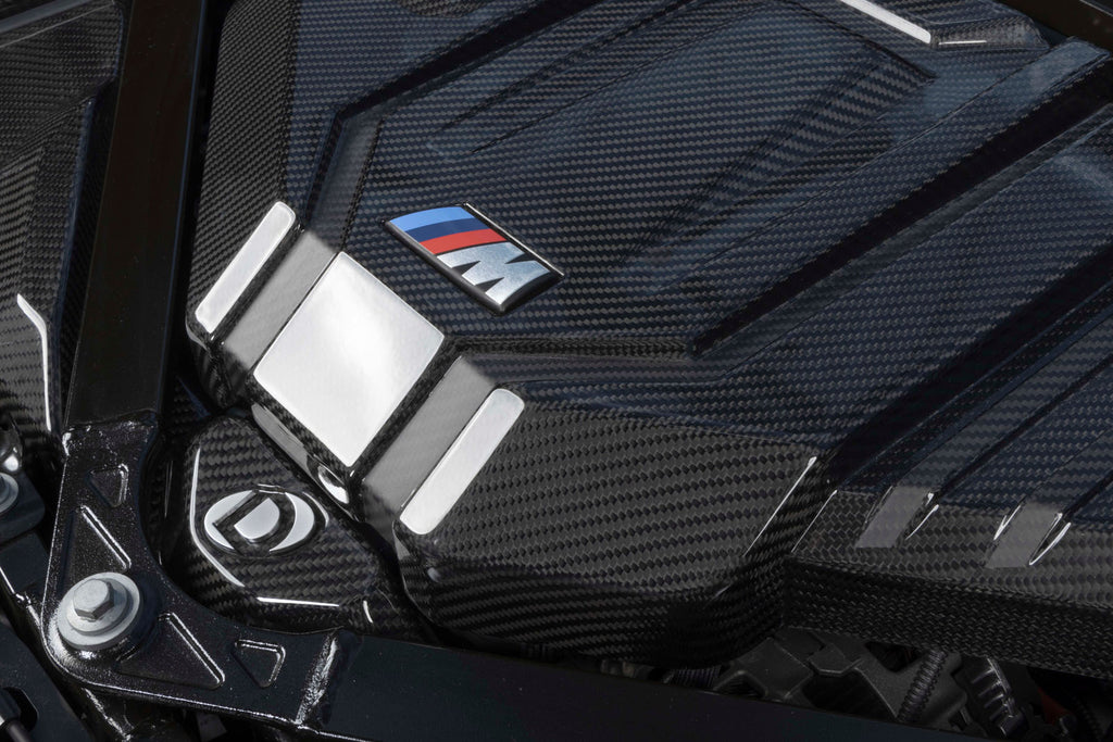 DINAN GLOSS CARBON FIBER ENGINE COVER - 2021-2024 BMW M2/M3/M4