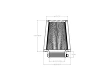 Load image into Gallery viewer, aFe POWER Universal Clamp-On Air Filter w/ D2 Dura-Dry Media - 3-1/2in F x 6in B x 4-3/4in T x 7in H