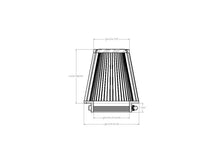 Load image into Gallery viewer, aFe POWER Universal Clamp-On Air Filter w/ D2 Dura-Dry Media - 4in F x 6in B x 4in T x 6in H