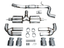 Load image into Gallery viewer, AWE 22-24 Audi 8Y S3 Touring Edition Exhaust - Chrome Silver Tips