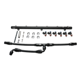 DeatschWerks Fuel Rail for BMW M2/M3/M4/X3M S58 Factory Manifold w/ Plumbing and 1000cc Injectors