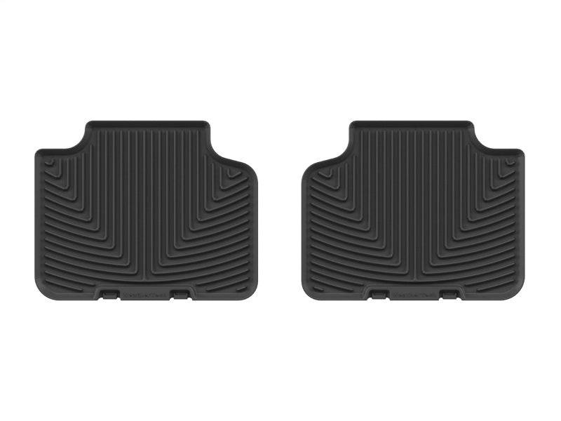 WeatherTech 16-26 BMW X1 28i / 18-26 BMW X2 28i Rear All-Weather Floor Mats - Black