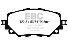 Load image into Gallery viewer, EBC 2016+ Fiat 124 Spider 1.4L Turbo Ultimax2 Front Brake Pads