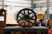 Load image into Gallery viewer, Vossen HF6-4 - 22X9.5 - 6X135 - ET0 - DEEP - 87.1 - GB - Gloss Black