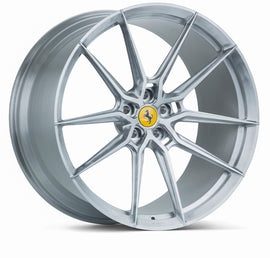 Vossen x Novitec NF9 21x9.5in - 5x114.3 BP - ET28 - Brushed Gloss Clear Ferrari SF90 Front Wheel