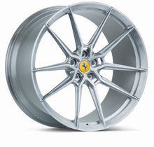 Load image into Gallery viewer, Vossen x Novitec NF9 22x12in - 5x114.3 BP - ET32 - Brushed Gloss Clear Ferrari Roma Rear Wheel
