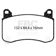Load image into Gallery viewer, EBC 2020+ Tesla Model Y Electric Performance Bluestuff Front Brake Pads