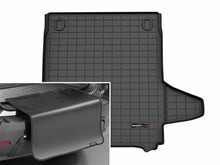 Load image into Gallery viewer, WeatherTech 25-26 Porsche Panamera E-Hybrid Trunk Cargo Liner w/Bumper Protector - Black