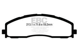 EBC 13+ Ford F250 (inc Super Duty) 6.2 (2WD) Ultimax2 Front Brake Pads