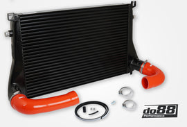 do88 Audi/Seat/Skoda/Volkswagen 1.8T/2.0T (MQB) Intercooler w/Red Hoses