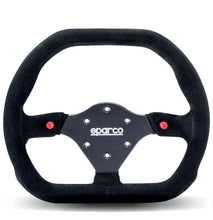 Load image into Gallery viewer, Sparco Steering Wheel 310X260 Suede Black