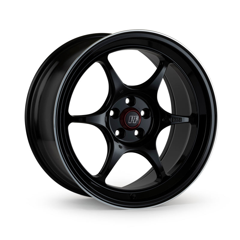 Enkei PF06 16x8.5 5x114.3 35mm Offset 75mm Bore Black Machined Wheel ** SPECIAL ORDER**