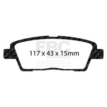 Load image into Gallery viewer, EBC 10-11 Hyundai Genesis 3.8 Greenstuff Rear Brake Pads
