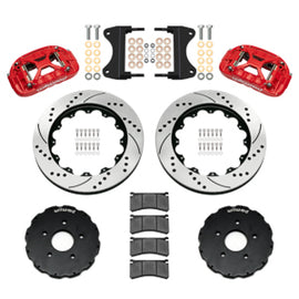 Wilwood 14-19 Chevrolet Corvette C7 Forged XRS6R Front BBK - 14.00 Rotor SRP - Red