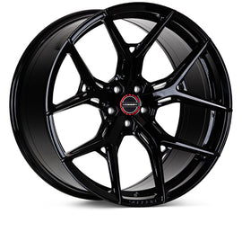 Vossen HF5 - 21x12 - ET60 - 5x130 - 71.6 - DEEP - GB - GLOSS BLACK
