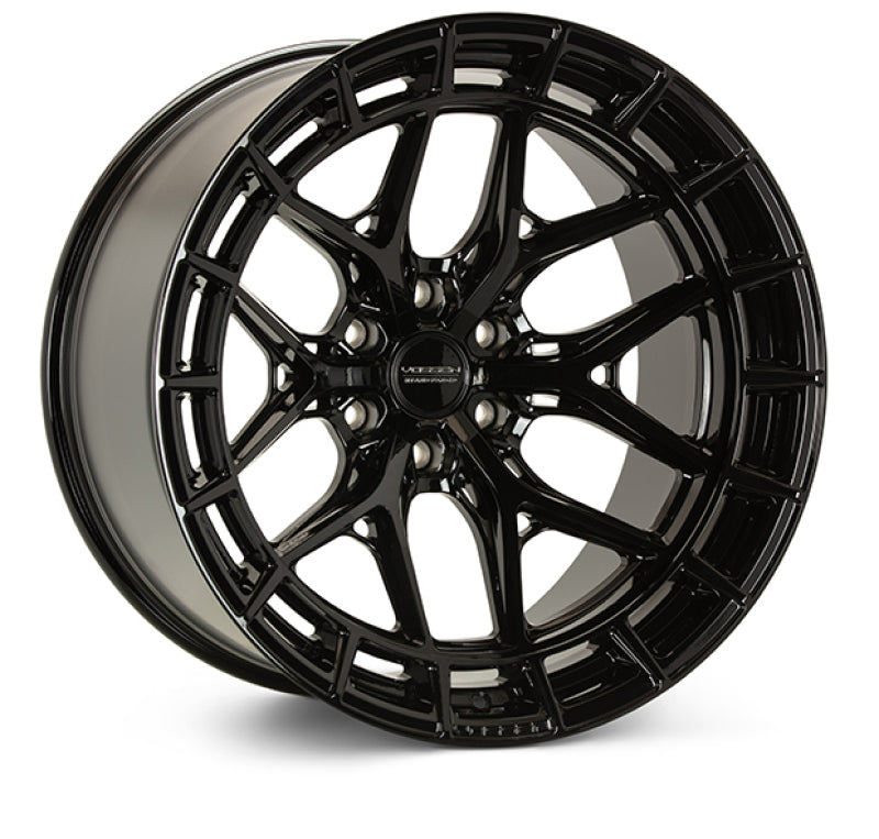 Vossen HFX-6 24x10 - 6x135 - ET25 - Deep - 87.1 - Gloss Black Wheel