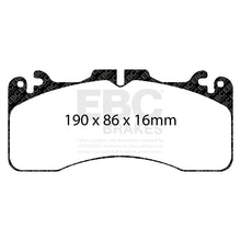 Load image into Gallery viewer, EBC 09+ Lexus LS460 4.6 Sport Greenstuff Front Brake Pads