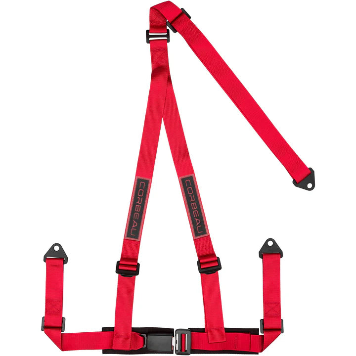 Corbeau - 2" 3-Point, Bolt-in Harness