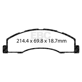 EBC 08+ Ford Econoline E150 4.6 Ultimax2 Front Brake Pads