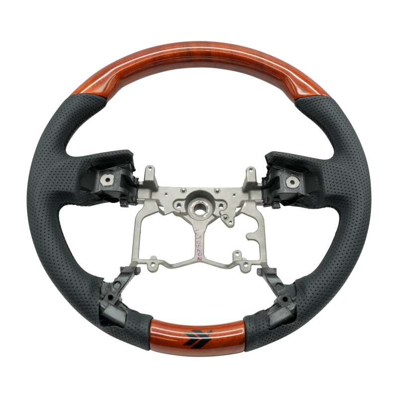 NRG 12-23 Toyota Tacoma OEM Plus Steering Wheel - Koa Wood Finish