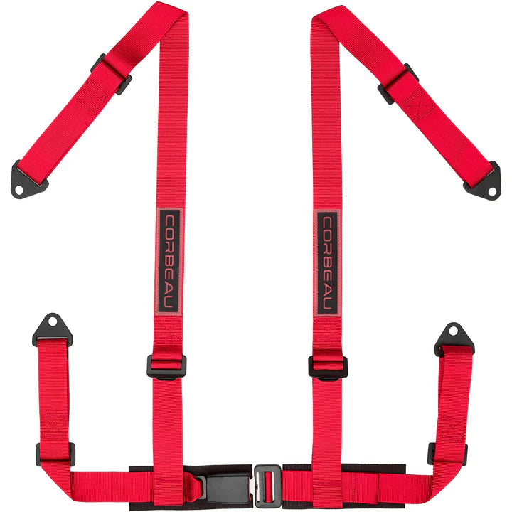 Corbeau - 2" 4-Point, Bolt-in Harness