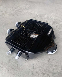 CSF 2014+ BMW M3/M4 (F8X) Top Mount Charge-Air-Cooler - Gloss Black