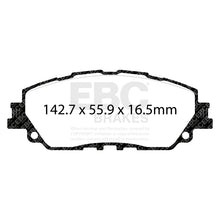 Load image into Gallery viewer, EBC 2019+ Lexus ES300H 2.5L Hybrid Greenstuff Front Brake Pads